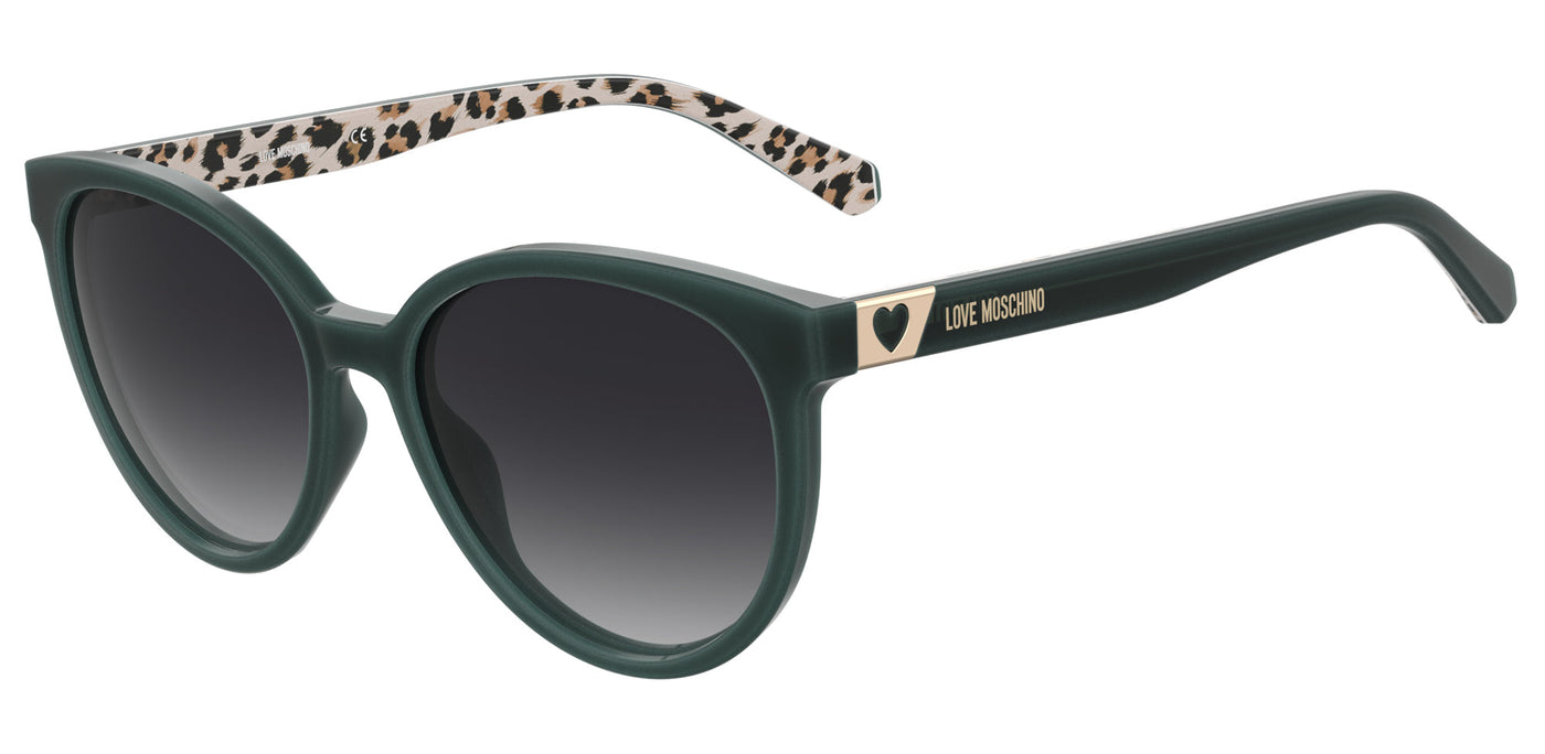 Love Moschino MOL041/S Animalier Green/Dark Grey Shaded Gradient #colour_animalier-green-dark-grey-shaded-gradient