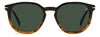 David Beckham DB1099/S Brown Striped Havana/Green #colour_brown-striped-havana-green
