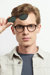Carrera 297/CS With Clip-on Havana/Polarised Green #colour_havana-polarised-green