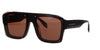 Alexander Mcqueen AM0335S Dark Tortoise/Brown #colour_dark-tortoise-brown