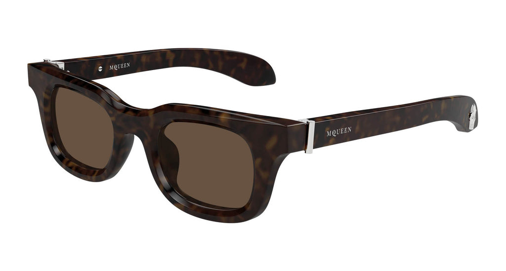 Alexander Mcqueen AM0547S #colour_havana-brown