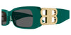 Balenciaga BB0096S Green/Grey #colour_green-grey