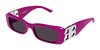 Balenciaga BB0096S Fuchsia/Grey #colour_fuchsia-grey