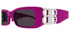 Balenciaga BB0096S Fuchsia/Grey #colour_fuchsia-grey
