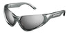 Balenciaga BB0202S Silver/Silver Mirror #colour_silver-silver-mirror