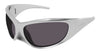 Balenciaga BB0202S Silver/Grey #colour_silver-grey