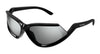 Balenciaga BB0289S Black/Silver Mirror #colour_black-silver-mirror