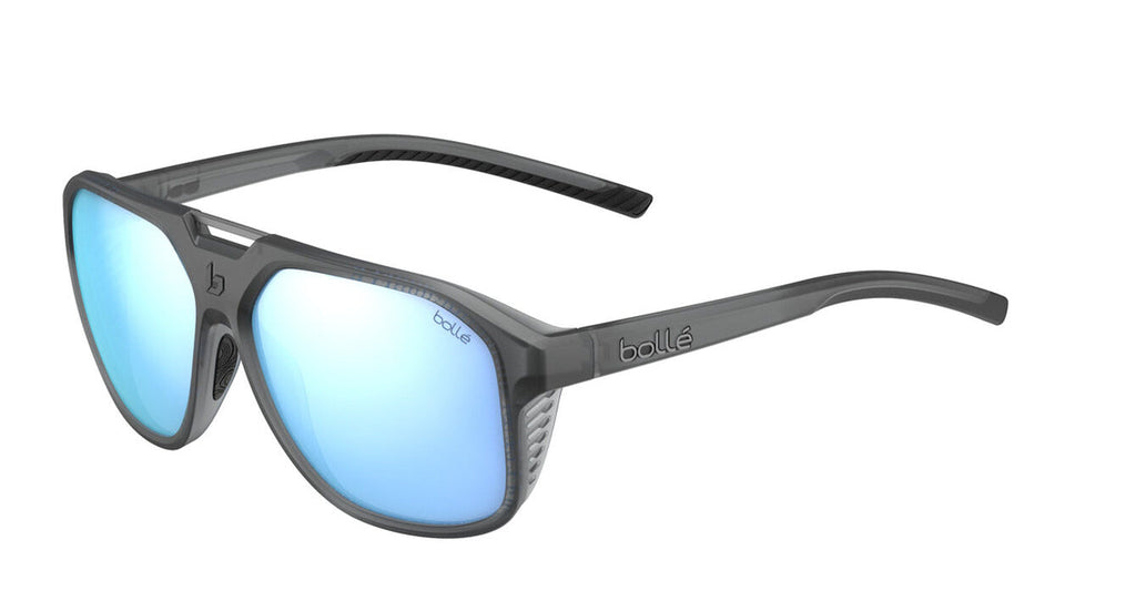 Bolle Arcadia Black Frost/Sky Blue Polarized #colour_black-frost-sky-blue-polarized