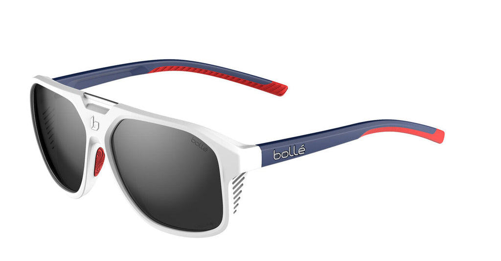 Bolle Arcadia White Blue Red Matte/TNS Gun #colour_white-blue-red-matte-tns-gun