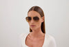 Bottega Veneta BV1465S #colour_gold-brown-mirror