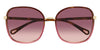 Chloe CH0031S#colour_shiny-havana-to-shiny-crystal-red-gradient-red