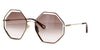 Chloe CH0046S Gold-Brown-Gradient #colour_gold-brown-gradient