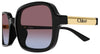 Chloe CH0363S #colour_black-red-gradient