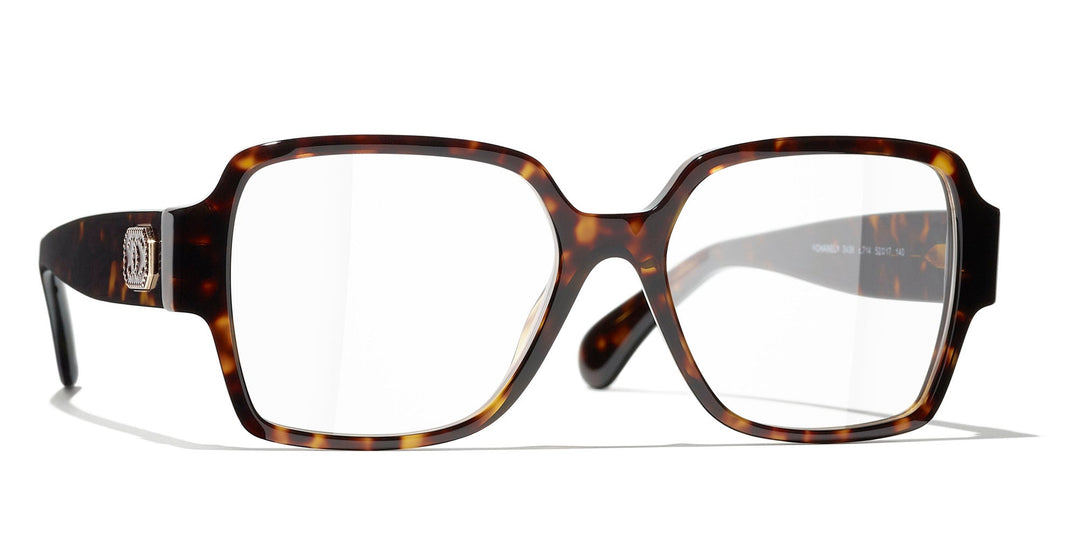 CHANEL 3438 Square Acetate Glasses (Women) – F/E – Maverick & Wolf