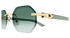 Cartier CT0439S Gold-Green/Green #colour_gold-green-green