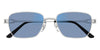 Cartier CT0519S #colour_silver/clear blue control to dark grey photochromic