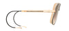 Dita Epiluxury EPLX.16 DES016 Gold-Black Ruthenium/Grey Gradient #colour_gold-black-ruthenium-grey-gradient