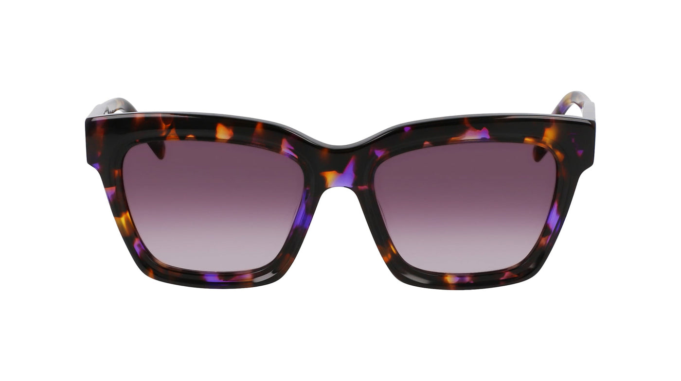 DKNY DK551S Violet Tortoise/Havana #colour_violet-tortoise-havana