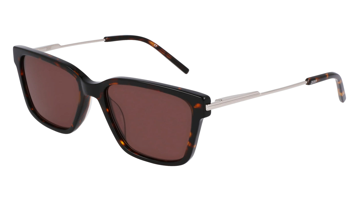 DKNY DK713S Dark Tortoise/Brown #colour_dark-tortoise-brown