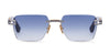 Dita Meta-Evo One DTS147 Antique Silver Blue Swirl/Jay Blue #colour_antique-silver-blue-swirl-jay-blue