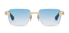 Dita Meta-Evo One DTS147 Yellow Gold-Arctic Swirl/Turquoise Gradient #colour_yellow-gold-arctic-swirl-turquoise-gradient
