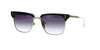 Dita Firaz Sun DTS431 Antique Gold-Black/Grey Gradient #colour_antique-gold-black-grey-gradient
