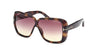 Tom Ford Marilyn TF1037 Dark Havana/Violet Mirror Gradient #colour_dark-havana-violet-mirror-gradient