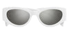 Gucci GG1691S #colour_white with silver/grey with light silver mirror