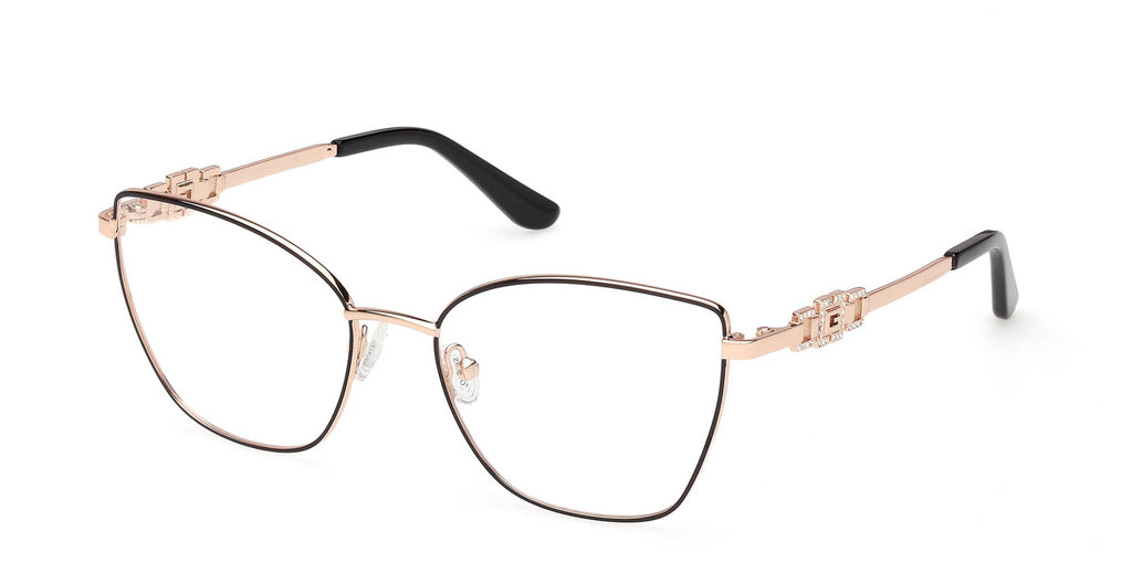 Guess GU50316 Shiny Rose Gold-Black #colour_shiny-rose-gold-black