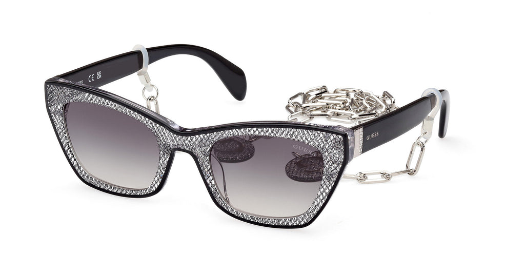 Guess GU7873 Shiny Black/Gradient Smoke #colour_shiny-black-gradient-smoke