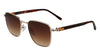 Lacoste L265S Gold/Brown #colour_gold-brown