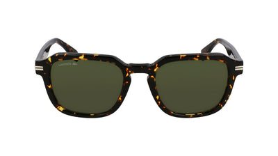 Lacoste L6046S Dark Havana/Green #colour_dark-havana-green