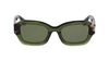 Longchamp LO749S Khaki Havana/Green #colour_khaki-havana-green