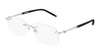 Montblanc MB0071O Silver-Black #colour_silver-black