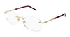 Montblanc MB0071O Gold-Red #colour_gold-red