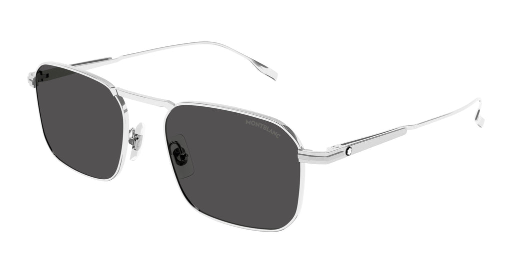 Montblanc MB0218S Silver/Grey #colour_silver-grey
