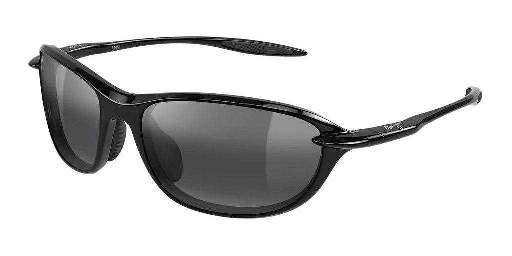 Maui Jim Ho’okipa Ultra R MJ0339S #colour_shiny-black-neutral-grey-bi-gradient-polar