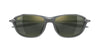 Maui Jim Ho’okipa Ultra R MJ0339S #colour_shiny-transparent-metallic-dark-grey-ht-green-bi-gradient-polar