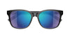 Maui Jim ʻŌwelo MJ0346SA #colour_shiny-transparent-dark-grey-blue-hawaii-full-mirror-polar