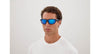 Maui Jim Haulani MJ0349S #colour_solid-matte-dark-blue-blue-hawaii-full-mirror-polar