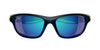 Maui Jim Haulani MJ0349S #colour_solid-matte-dark-blue-blue-hawaii-full-mirror-polar