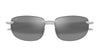 Maui Jim Ho'okipa Ultra MJ0676S Matte Silver/Grey #colour_matte-silver-grey