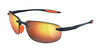 Maui Jim Ho'okipa Ultra MJ0676S #colour_solid-matte-dark-blue-temple-hawaii-lava-full-mirror-polar