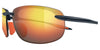 Maui Jim Ho'okipa Ultra MJ0676S #colour_solid-matte-dark-blue-temple-hawaii-lava-full-mirror-polar