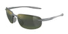 Maui Jim Ho'okipa Ultra MJ0676S #colour_metal-matte-grey-photocromic-ht-green-bi-gradient-polar