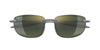 Maui Jim Ho'okipa Ultra MJ0676S #colour_metal-matte-grey-photocromic-ht-green-bi-gradient-polar