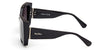 MaxMara Hinge MM0131 Shiny Black/Smoke #colour_shiny-black-smoke