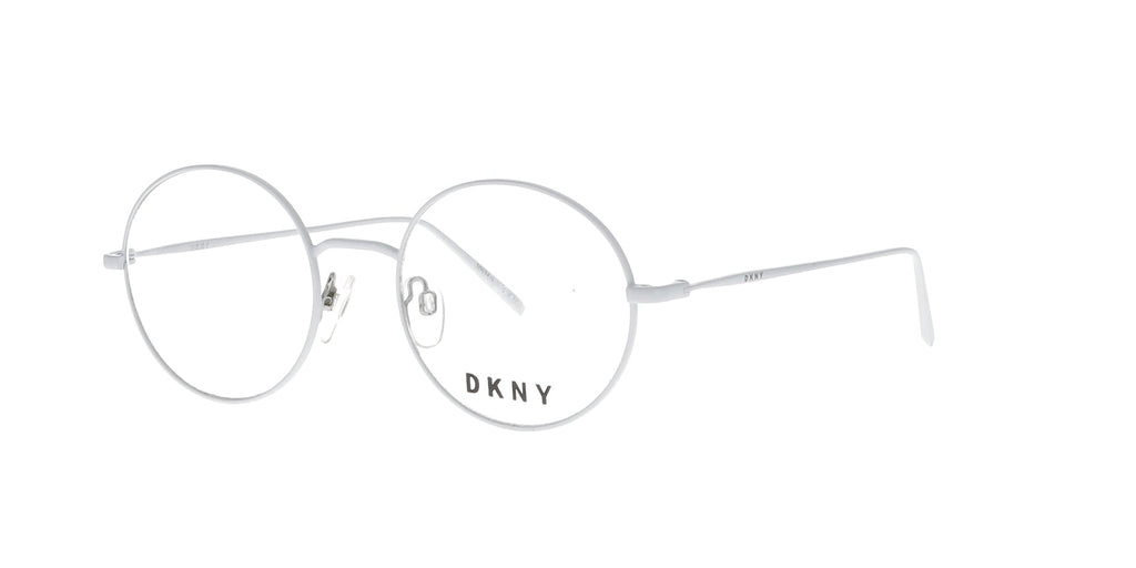 White Round Metal DKNY Frame