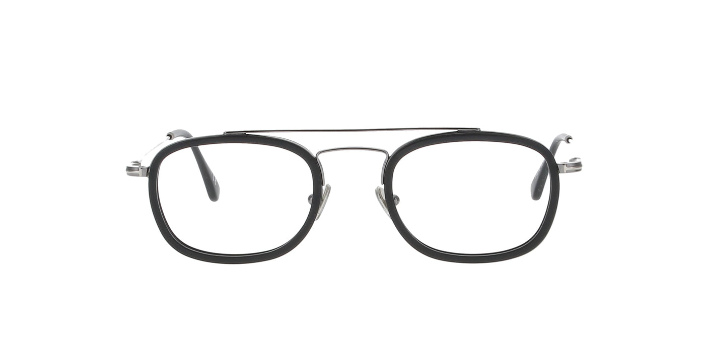 Matt Black on Silver Metal Tom Ford Frame