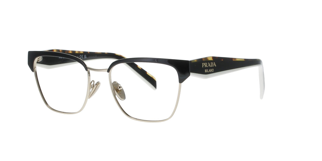 Black and Pale Gold Prada Frame